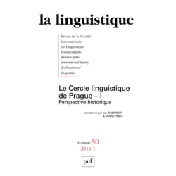 ISBN linguistique 2014, vol. 50 (1) livre Littérature Français