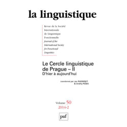 ISBN linguistique 2014, vol. 50 (2) livre Littérature Français