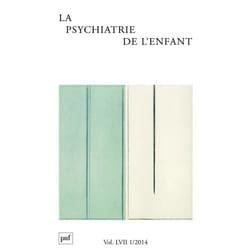 ISBN psychiatrie de l'enfant 2014, vol. 57 (1) livre Psychologie Français