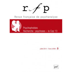 ISBN RFP 2014, t. 78, n° 3 livre Psychologie Français