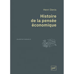 ISBN Histoire de la pensée économique livre Économie Français