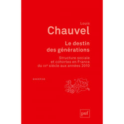 ISBN Le destin des générations livre Education Français