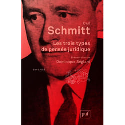 ISBN Les trois types de pensée juridique livre Loi Français