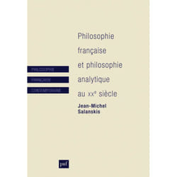 ISBN Philosophie française et philosophie analytique au XXe siècle