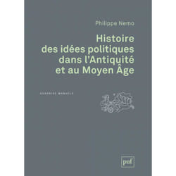 ISBN Histoire des idées politiques dans l'Antiquité et au Moyen Âge livre Loi Français