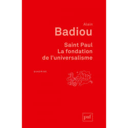 ISBN Saint Paul. La fondation de l'universalisme livre philosophie Français
