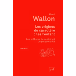 ISBN Les origines du caractère chez l'enfant, Psychologie, Français, 324 pages