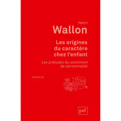 ISBN Les origines du caractère chez l'enfant livre Psychologie Français