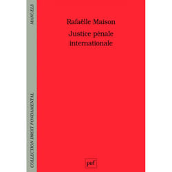 ISBN Justice pénale internationale livre Loi Français
