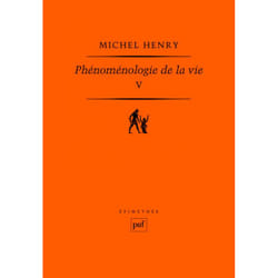 ISBN Phénoménologie de la vie. Tome V livre philosophie Français