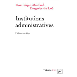 ISBN Institutions administratives livre Loi Français