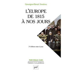 ISBN L'Europe de 1815 à nos jours livre histoire Français