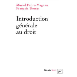 ISBN Introduction générale au droit livre Loi Français