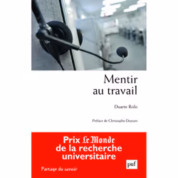 ISBN Mentir au travail, Psychologie, Français, 160 pages