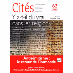 ISBN Cités 2015, n° 62, philosophie, Français, 192 pages