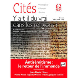 ISBN Cités 2015, n° 62 livre philosophie Français