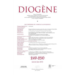 ISBN Diogène 2015, n° 249-250 livre philosophie Français