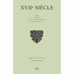 ISBN XVIIe siècle 2015, n° 268, Littérature, Français, 192 pages