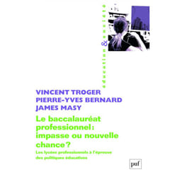 ISBN Le baccalauréat professionnel : impasse ou nouvelle chance ? livre Education Français
