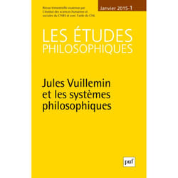 ISBN études philosophiques 2015, n° 1 livre philosophie Français