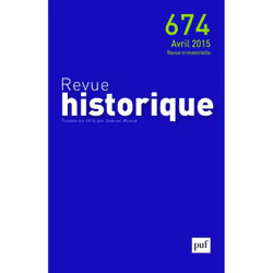 ISBN Revue historique 2015, n° 674, histoire, Français, 256 pages