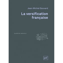 ISBN La versification française livre Littérature Français