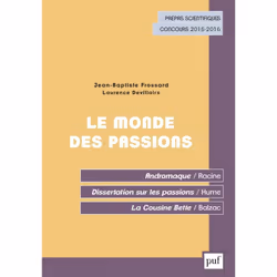 ISBN Le monde des passions, philosophie, Français, 304 pages