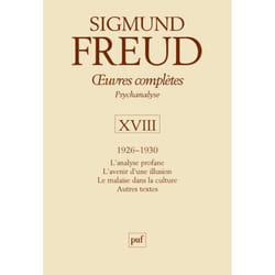 ISBN Œuvres complètes - psychanalyse - vol. XVIII : 1926-1930 livre Psychologie Français