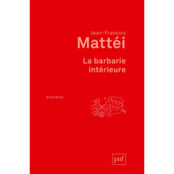 ISBN La barbarie intérieure livre philosophie Français