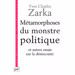 ISBN Métamorphoses du monstre politique, philosophie, Français, 264 pages