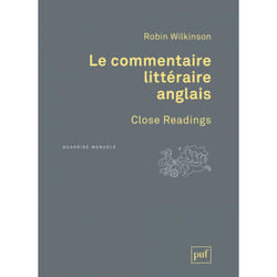 ISBN Le commentaire littéraire anglais livre Littérature Français