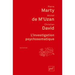 ISBN L'investigation psychosomatique livre Psychologie Français
