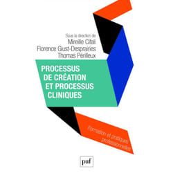 ISBN Processus de création et processus cliniques livre Psychologie Français