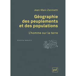 ISBN Géographie des peuplements et des populations livre histoire Français