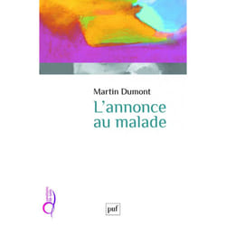 ISBN L'annonce au malade livre Littérature scientifique Français