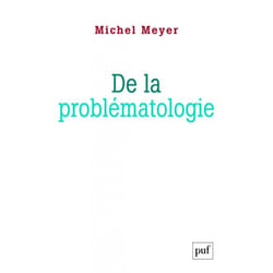 ISBN De la problématologie livre philosophie Français