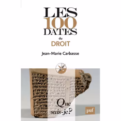ISBN Les 100 dates du droit, politique, Français, 128 pages