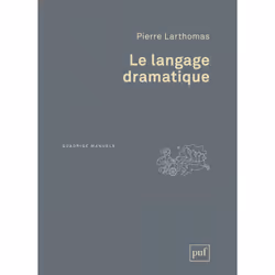 ISBN Le langage dramatique, Littérature, Français, 480 pages
