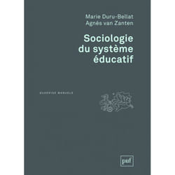 ISBN Sociologie du système éducatif livre Education Français
