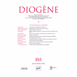 ISBN Diogène 2016, n° 253, philosophie, Français, 152 pages