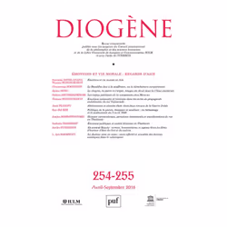 ISBN Diogène 2016, n° 254-255, philosophie, Français, 152 pages