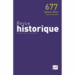 ISBN Revue historique 2016, n° 677, histoire, Français, 256 pages