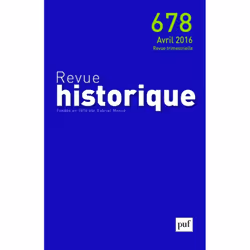 ISBN Revue historique 2016, n° 678, histoire, Français, 256 pages