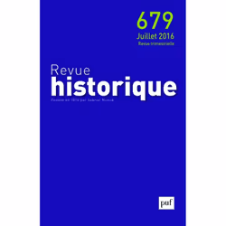 ISBN Revue historique 2016, n° 679, histoire, Français, 248 pages
