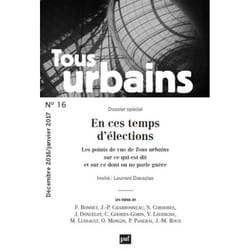 ISBN Tous urbains n° 16 (2016) livre Education Français