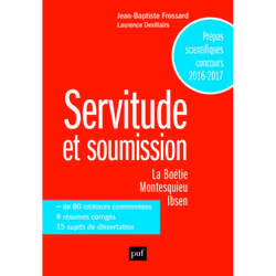 ISBN Servitude et soumission, philosophie, Français, 320 pages