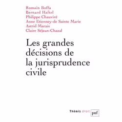 ISBN Les grandes décisions de la jurisprudence civile
