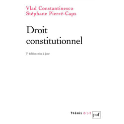 ISBN Droit constitutionnel livre Loi Français
