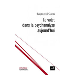 ISBN Le sujet dans la psychanalyse aujourd'hui livre Psychologie Français