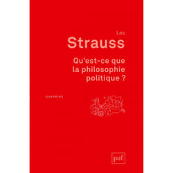 ISBN Qu'est-ce que la philosophie politique ?